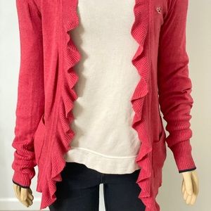 Hollister Frill Cardigan